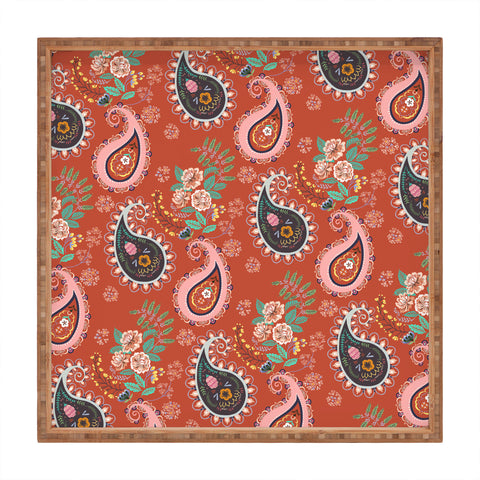 Pimlada Phuapradit Sienna Lace Square Tray