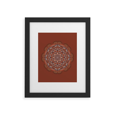 Pimlada Phuapradit Sienna star Framed Art Print