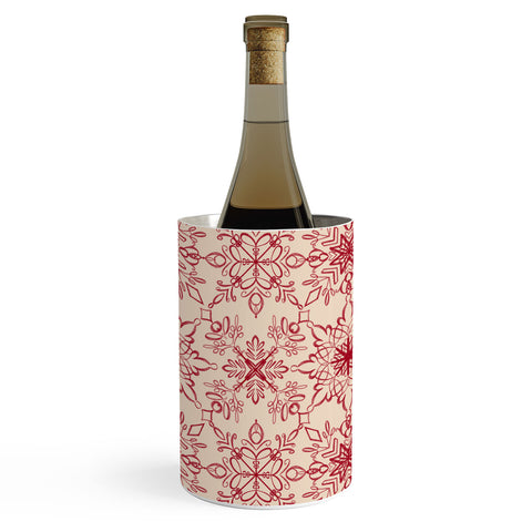 Pimlada Phuapradit Snowflake pattern red Wine Chiller