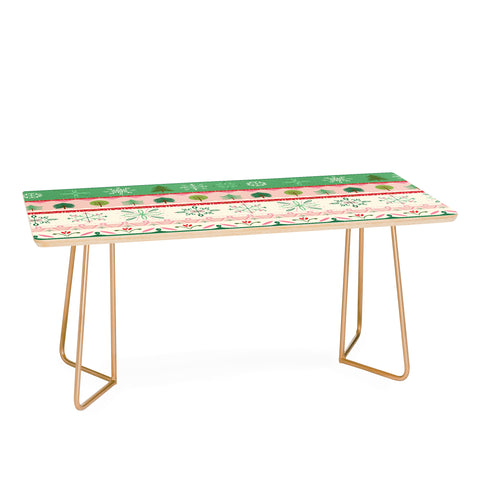Pimlada Phuapradit snowflake stripes Coffee Table