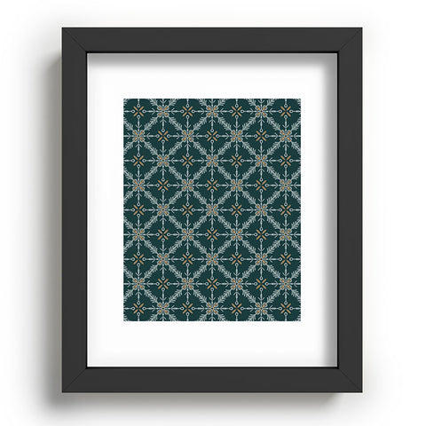 Pimlada Phuapradit Snowflake tile 2 Recessed Framing Rectangle