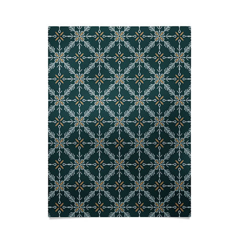 Pimlada Phuapradit Snowflake tile 2 Poster