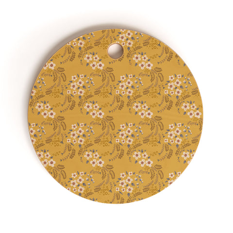 Pimlada Phuapradit Spiral Floral Cutting Board Round