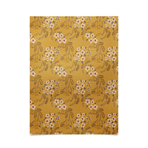 Pimlada Phuapradit Spiral Floral Poster