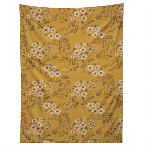 Pimlada Phuapradit Spiral Floral Tapestry