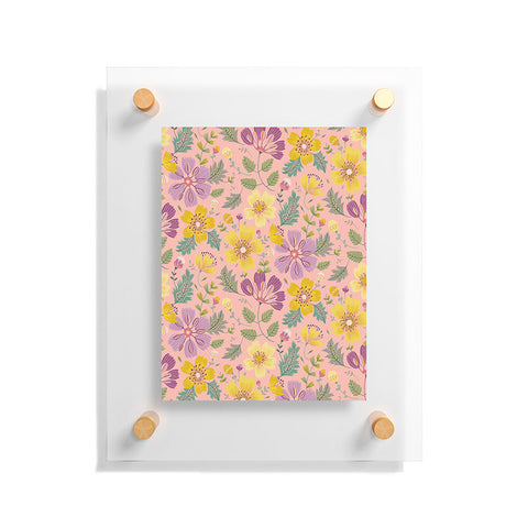 Pimlada Phuapradit Spring Violet Floating Acrylic Print