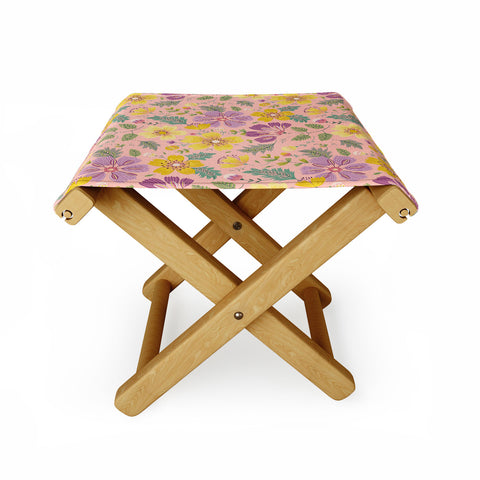 Pimlada Phuapradit Spring Violet Folding Stool