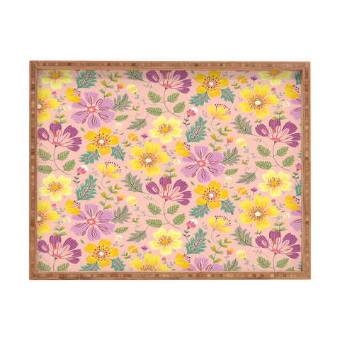 Pimlada Phuapradit Spring Violet Rectangular Tray