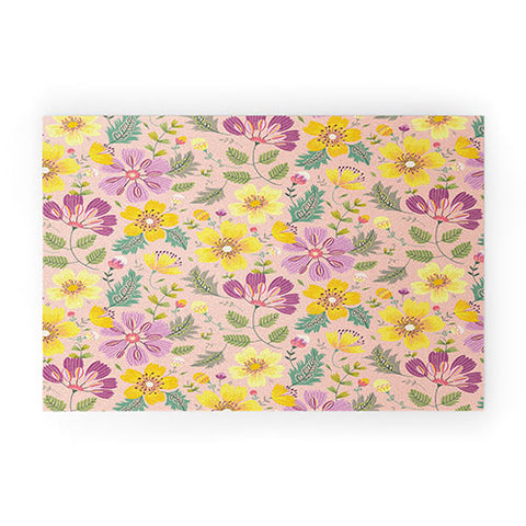 Pimlada Phuapradit Spring Violet Welcome Mat