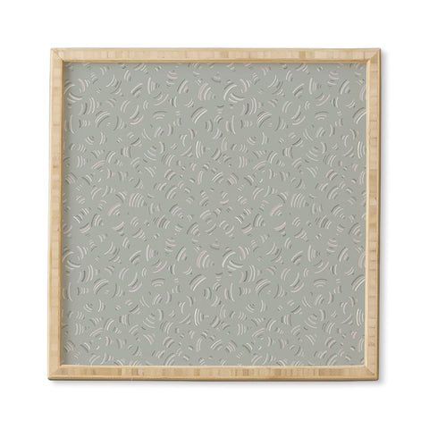 Pimlada Phuapradit Sprinkle gray Framed Wall Art