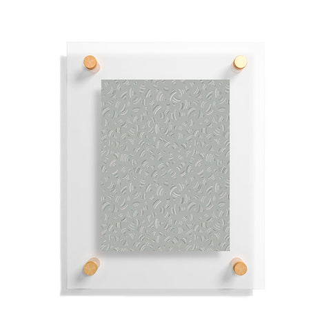 Pimlada Phuapradit Sprinkle gray Floating Acrylic Print