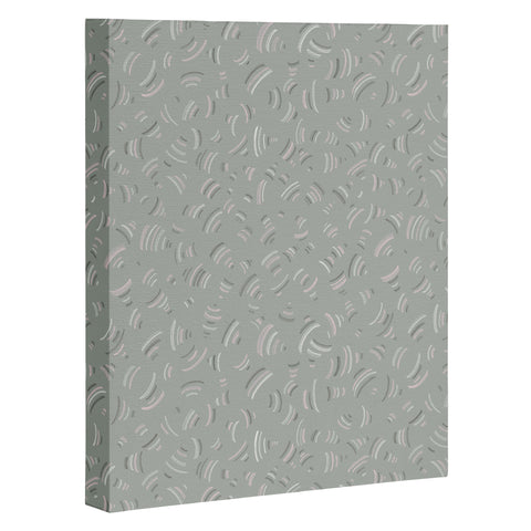 Pimlada Phuapradit Sprinkle gray Art Canvas