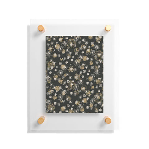Pimlada Phuapradit Star dot black Floating Acrylic Print