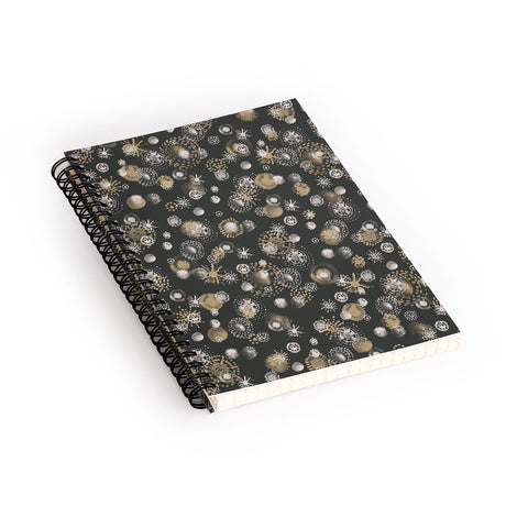 Pimlada Phuapradit Star dot black Spiral Notebook