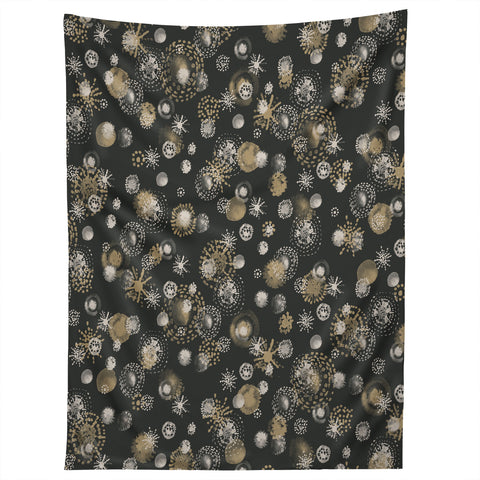 Pimlada Phuapradit Star dot black Tapestry