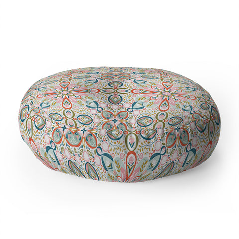 Pimlada Phuapradit Starburst 2 Floor Pillow Round