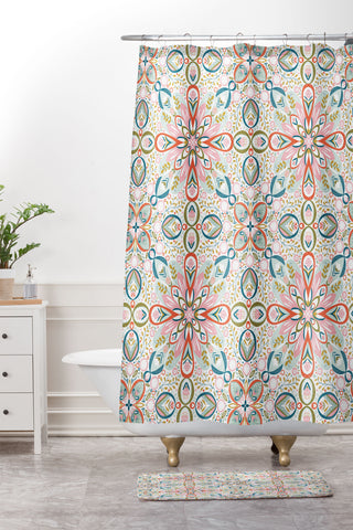 Pimlada Phuapradit Starburst 2 Shower Curtain And Mat