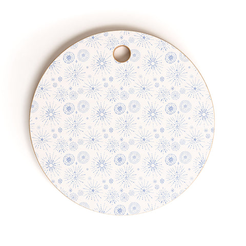 Pimlada Phuapradit Starlight blue Cutting Board Round
