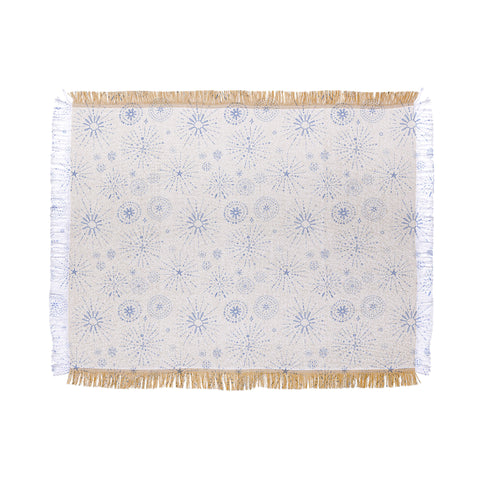 Pimlada Phuapradit Starlight blue Throw Blanket