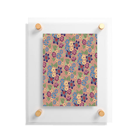 Pimlada Phuapradit Starry Floral Floating Acrylic Print