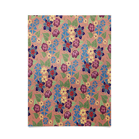 Pimlada Phuapradit Starry Floral Poster