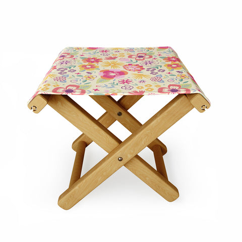 Pimlada Phuapradit Summer Bloom I Folding Stool