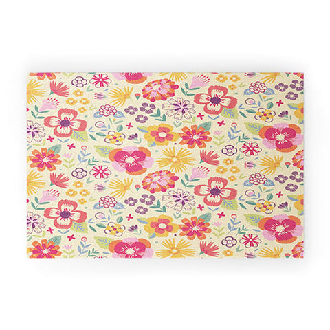 Pimlada Phuapradit Summer Bloom I Welcome Mat