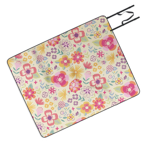 Pimlada Phuapradit Summer Bloom I Picnic Blanket
