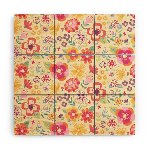 Pimlada Phuapradit Summer Bloom I Wood Wall Mural