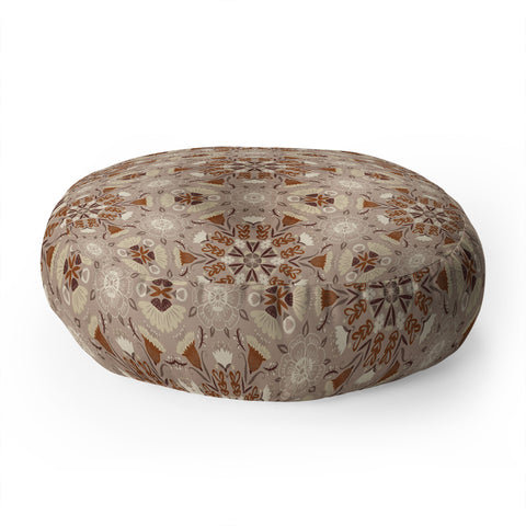 Pimlada Phuapradit Summer Cabin Floor Pillow Round