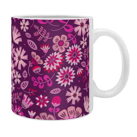 Pimlada Phuapradit Summer Floral Pink 1 Coffee Mug
