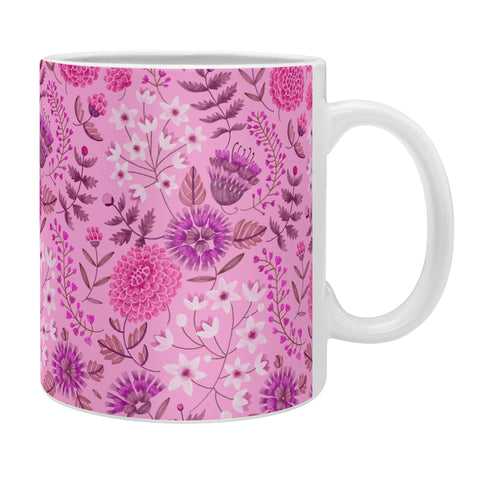 Pimlada Phuapradit Summer Floral Pink 2 Coffee Mug