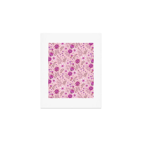 Pimlada Phuapradit Summer Floral Pink 3 Art Print