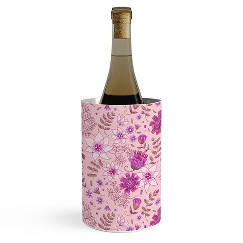 Pimlada Phuapradit Summer Floral Pink 3 Wine Chiller