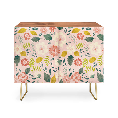 Pimlada Phuapradit Summer floral pink Credenza