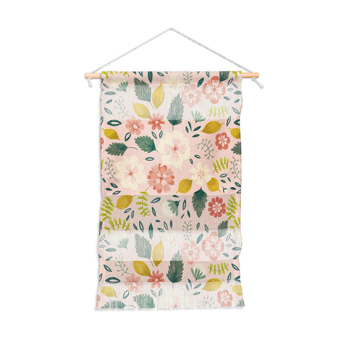 Pimlada Phuapradit Summer floral pink Wall Hanging Portrait