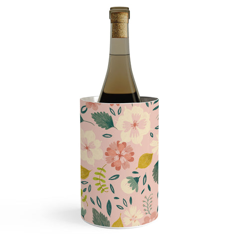 Pimlada Phuapradit Summer floral pink Wine Chiller