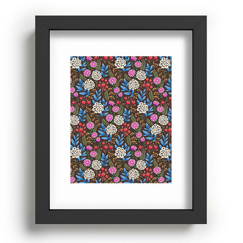 Pimlada Phuapradit Summer Nights Floral Recessed Framing Rectangle