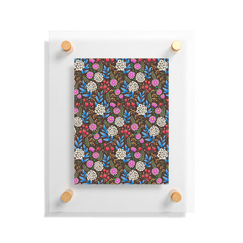 Pimlada Phuapradit Summer Nights Floral Floating Acrylic Print