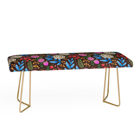 Pimlada Phuapradit Summer Nights Floral Bench