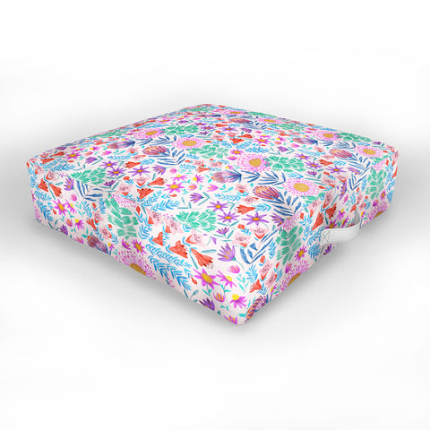 Pimlada Phuapradit Summer Protea Outdoor Floor Cushion