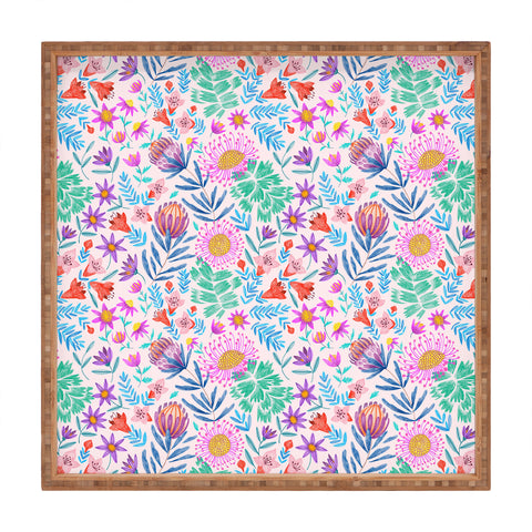 Pimlada Phuapradit Summer Protea Square Tray