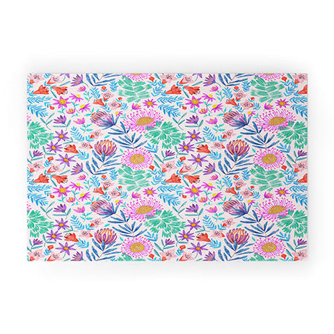 Pimlada Phuapradit Summer Protea Welcome Mat