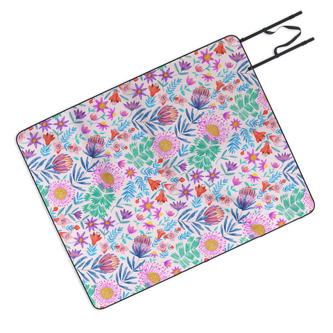Pimlada Phuapradit Summer Protea Picnic Blanket