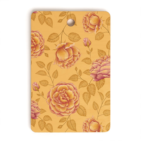 Pimlada Phuapradit Summer Rose Cutting Board Rectangle