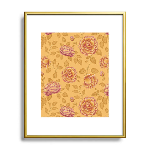 Pimlada Phuapradit Summer Rose Metal Framed Art Print