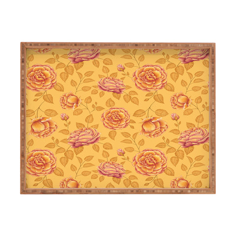 Pimlada Phuapradit Summer Rose Rectangular Tray