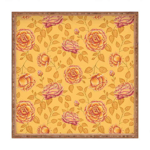 Pimlada Phuapradit Summer Rose Square Tray