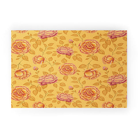 Pimlada Phuapradit Summer Rose Welcome Mat
