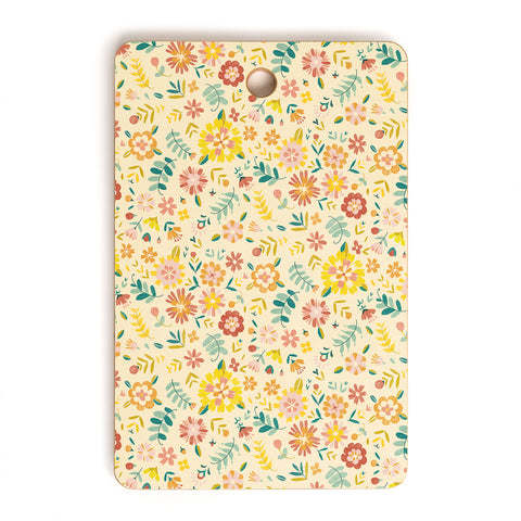 Pimlada Phuapradit Sunny Daisies Cutting Board Rectangle